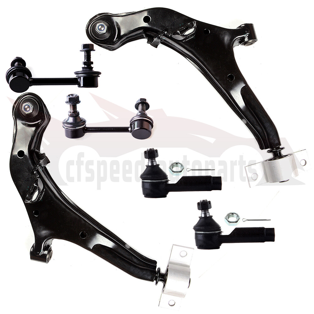 6 New Front Lower Control Arm Tie Rods for Nissan Maxima Infiniti i30 i35