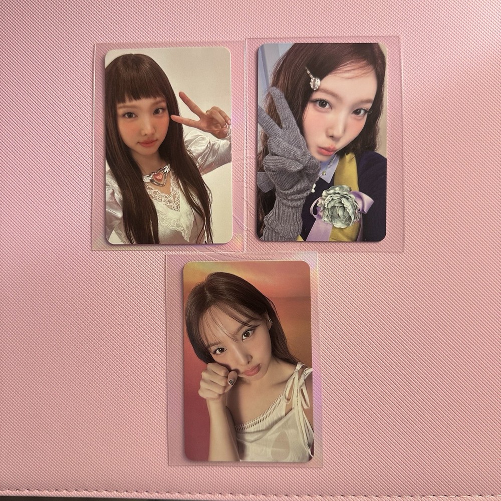 TWICE Nayeon Official Album Photocard 3pc Set Story Goes On With Youth Strategy