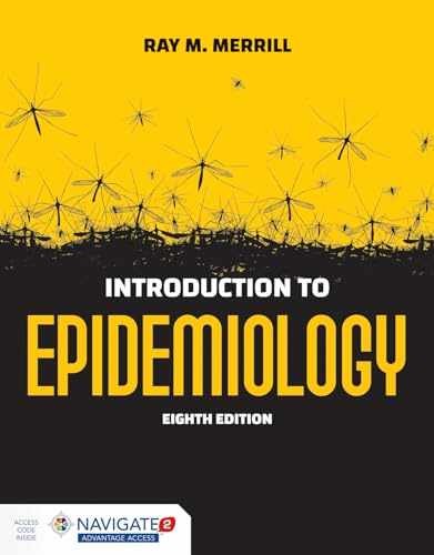 Introduction to Epidemiology - Paperback, by Merrill Ray M. - Acceptable n