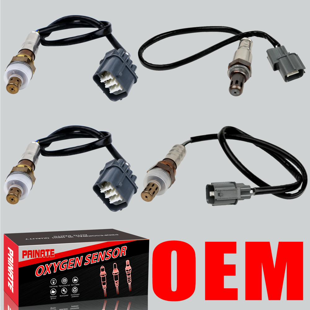 Brand 4PCS OEM Upstream & Downstream Oxygen O2 Sensor For Honda Accord Odyssey