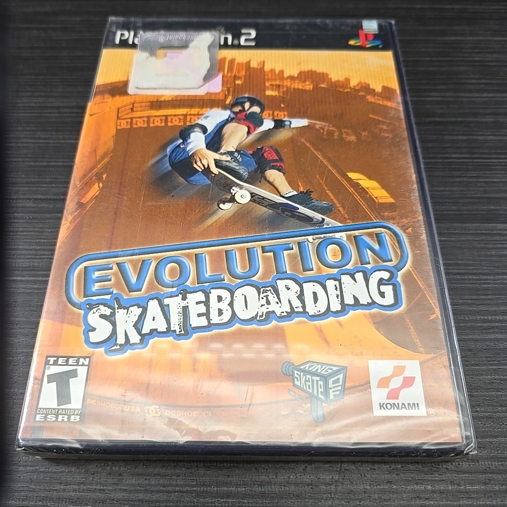Evolution Skateboarding (Sony PlayStation 2, 2002) Brand New Factory Sealed