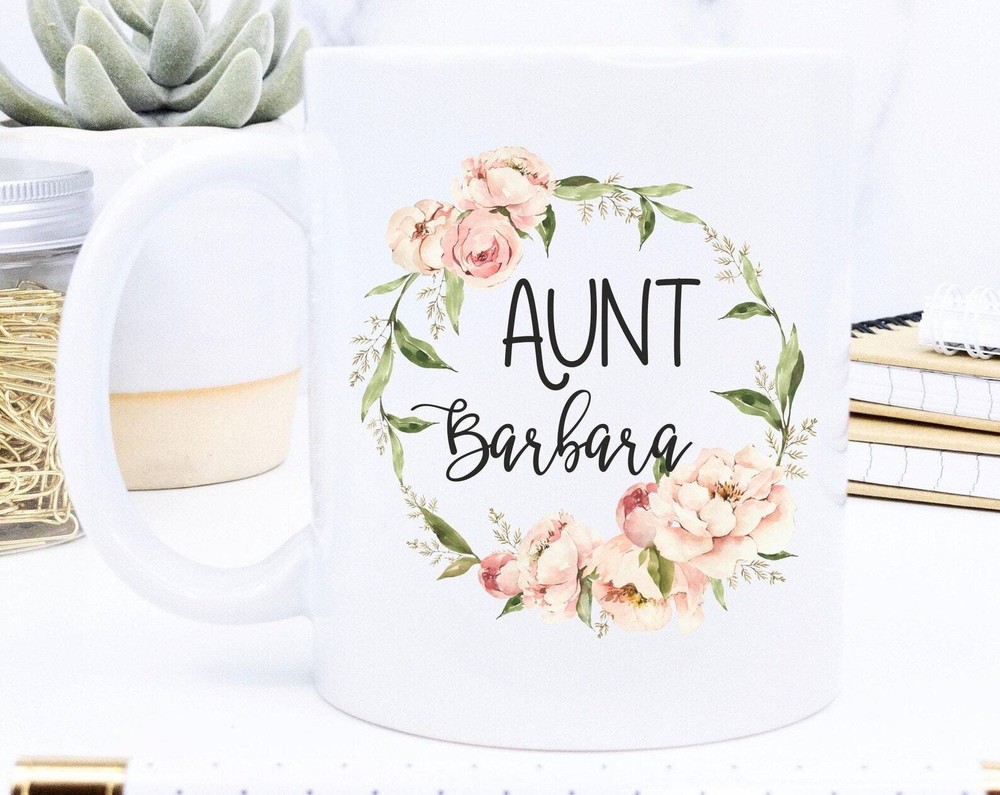 Personalized Aunt Mug Custom Aunt Mug Aunt Gift Auntie Mug Aunt Birthday Gift