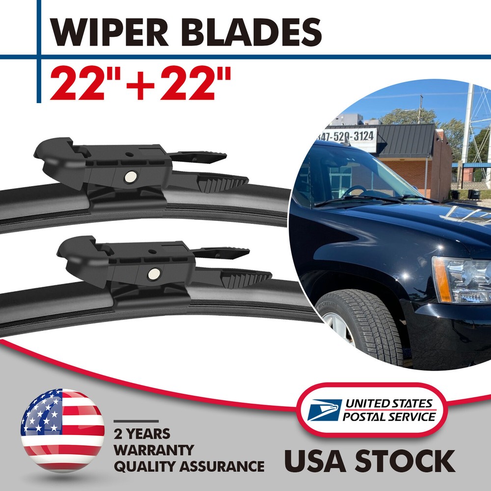 OEM Wiper Blade Set 2PCS for Chevy Silverado GMC Sierra Tahoe Yukon Suburban 25877402