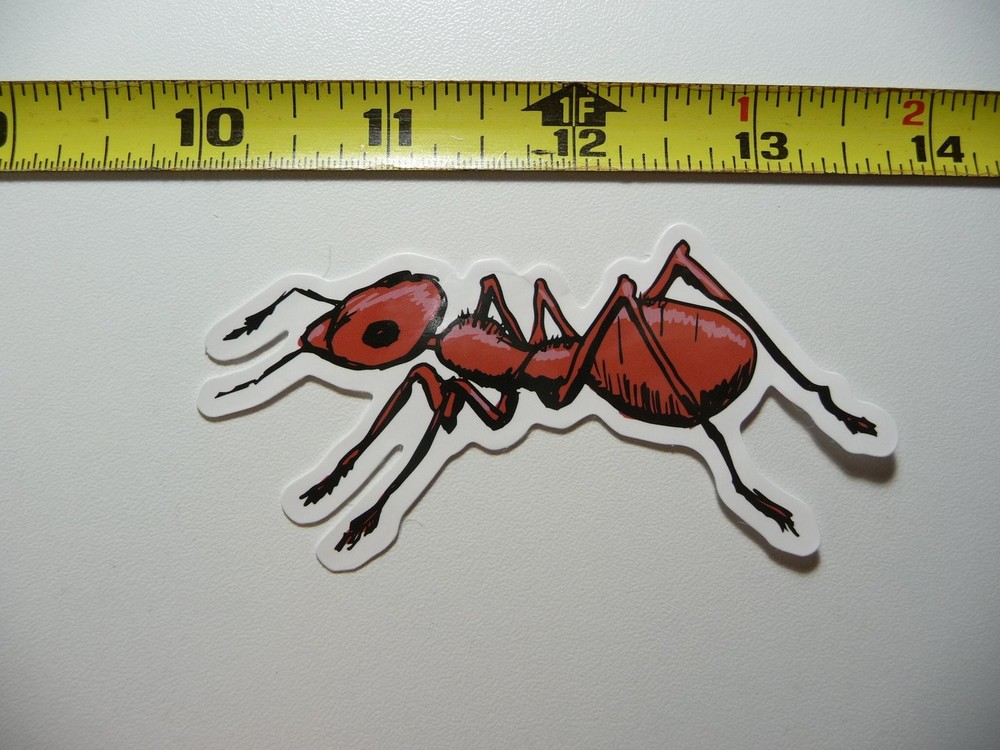 Cute Ant #1 Decal Sticker Fun Bug Insect Design