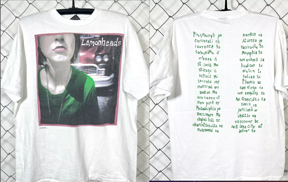 The Lemonheads 1992 Tour Band Double Sided T Shirt All Size S-5XL