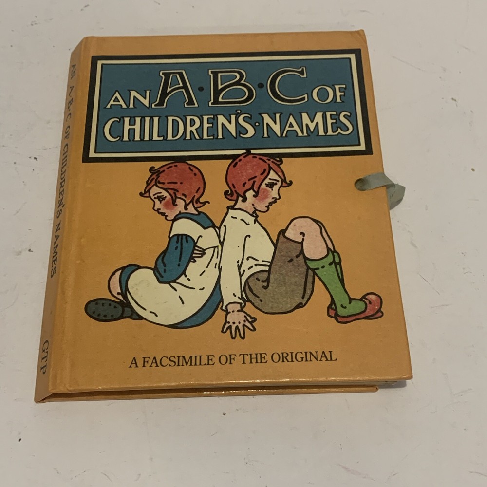 An ABC of Children's Names by Doris & Mary Ewen 1980 A Facsimile of the Original