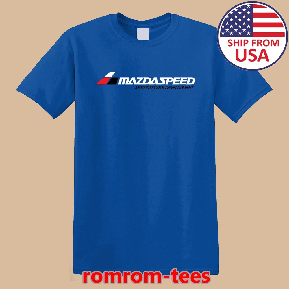 Mazda Mazdaspeed Blue Size S-5XL