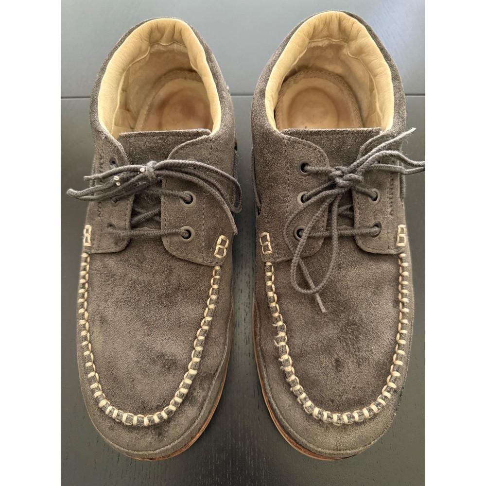 Timberland Abington Chukka Boot for Men Size 9.5M Gray Suede with Vibram Outsole