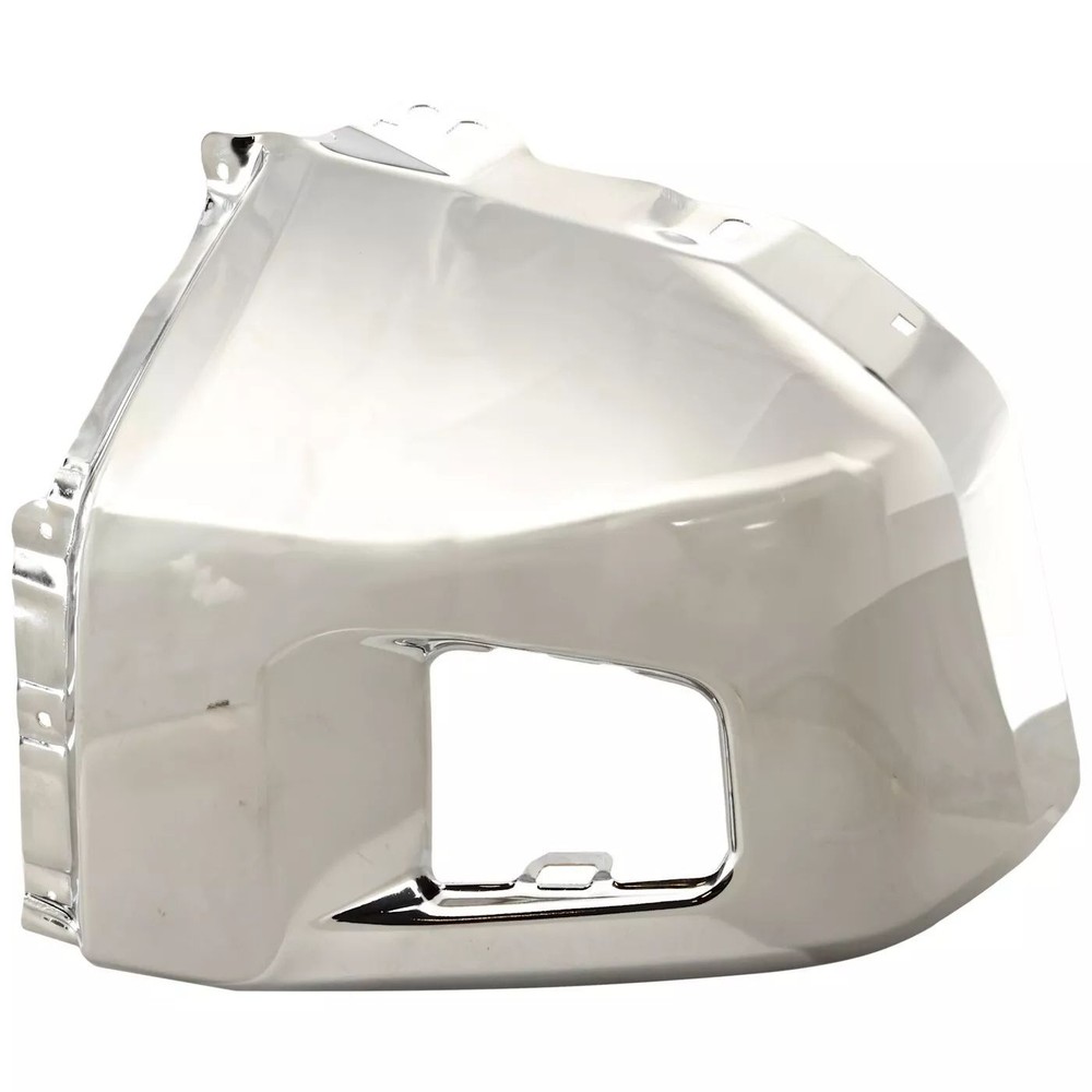 Bumper End For 2014-2021 Toyota Tundra Front Right Side Chrome Steel 521120C040