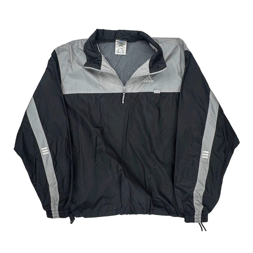 Adidas Windbreaker - Medium Black Polyester