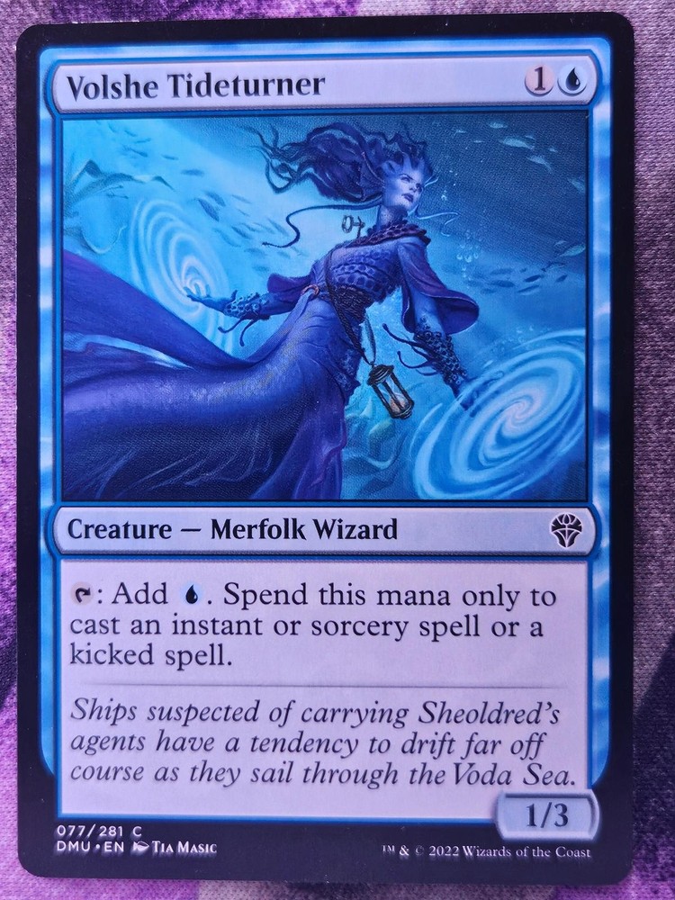 Volshe Tideturner 77 Common Dominaria United Magic: The Gathering MP