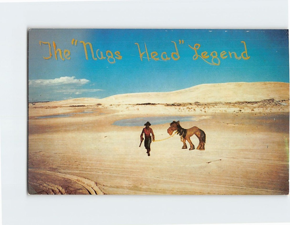 Postcard The Nags Head Legend North Carolina USA