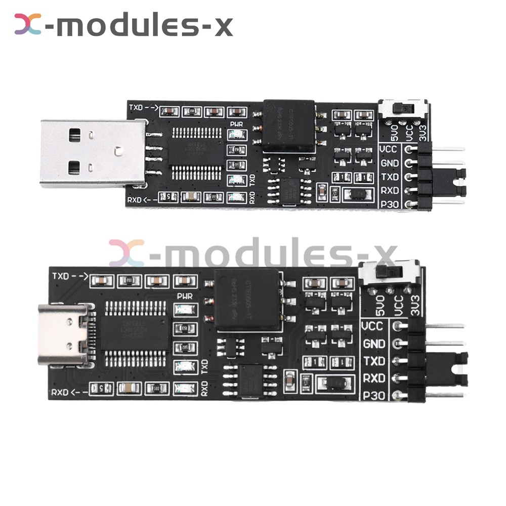 USB to TTL UART Module Serial Converter Adapter CH340C Module VCC 3.3V or 5V