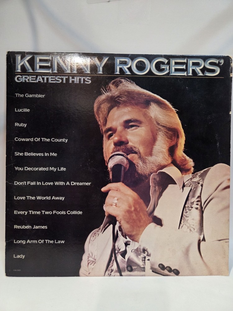 Kenny Rogers - Greatest Hits - 1980 Vinyl LP Record Album