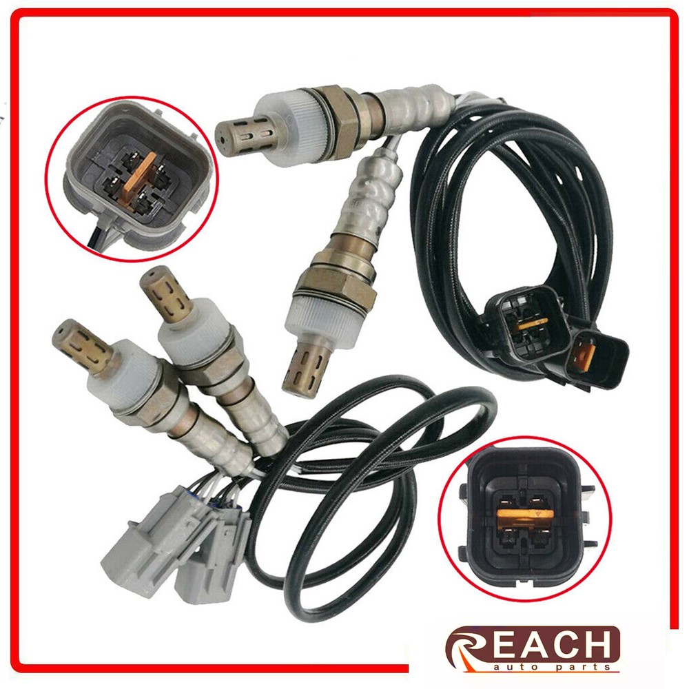 4XO2 Oxygen Sensor 1 and Sensor 2 for 2000-03 Mitsubishi Montero Sport 3.0L V6-