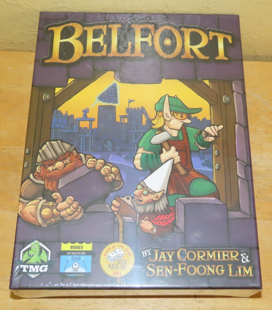 TMG Belfort Board Game NEW IN SEALED BOX