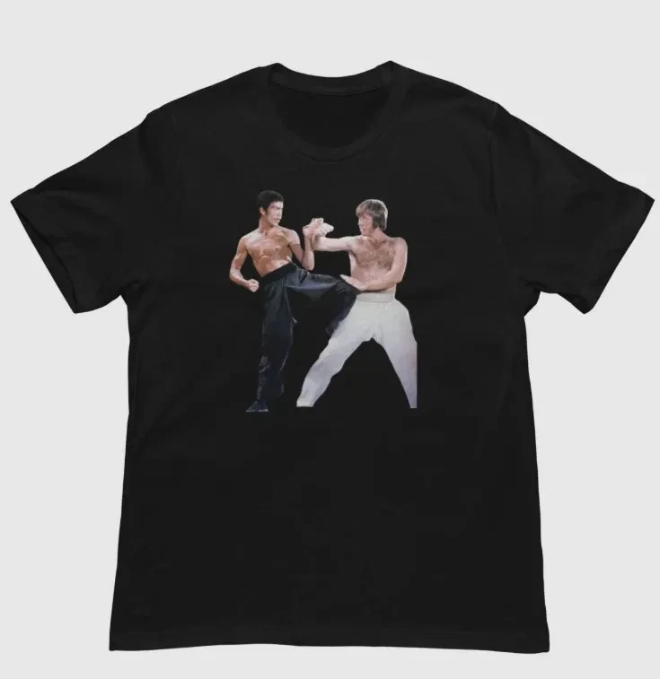 Bruce Lee - Chuck Norris T-Shirt Unisex T Shirt