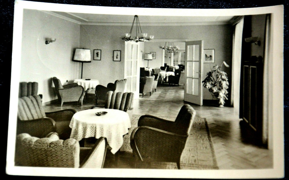 55104 AK FDGB Recreation Home Walter Ulbricht Club Rooms Friedrichroda 1955
