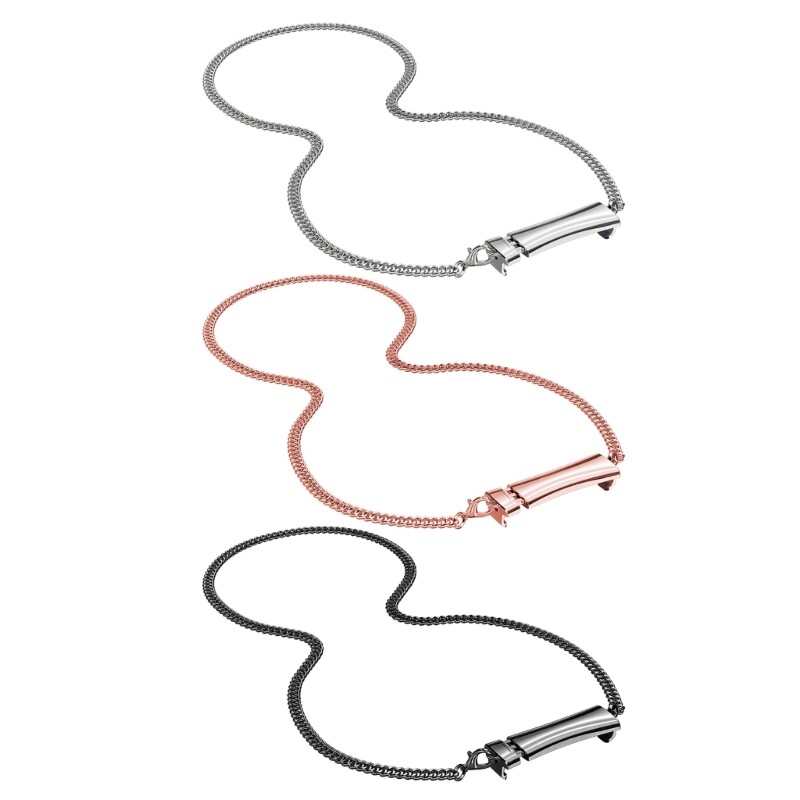 Detachable Crossbody Lanyard Strap with Rope Clips and Chains