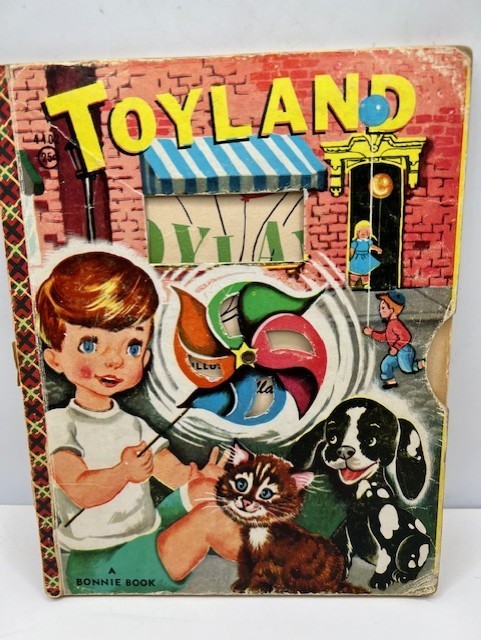 Vintage Book TOYLAND A Bonnie Book by Samuel Lowe 1950s HTF VERY RARE!!!