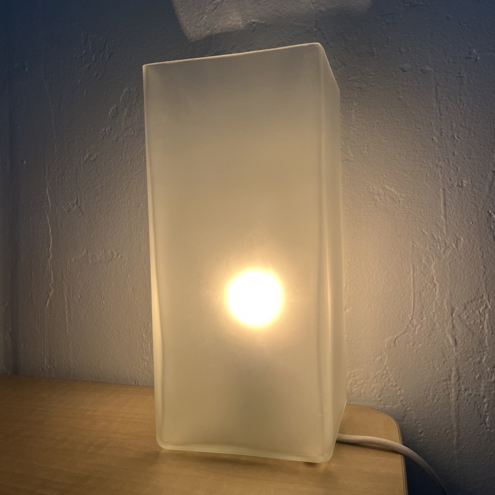 Ikea GRONO Accent Lamp Frosted Glass White for Desk and more.