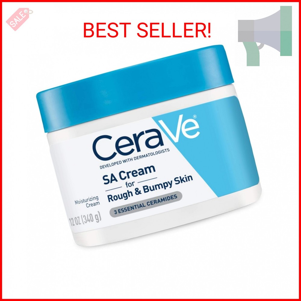 CeraVe Exfoliating Body Cream with Salicylic Acid & Lactic Acid for Smooth Skin