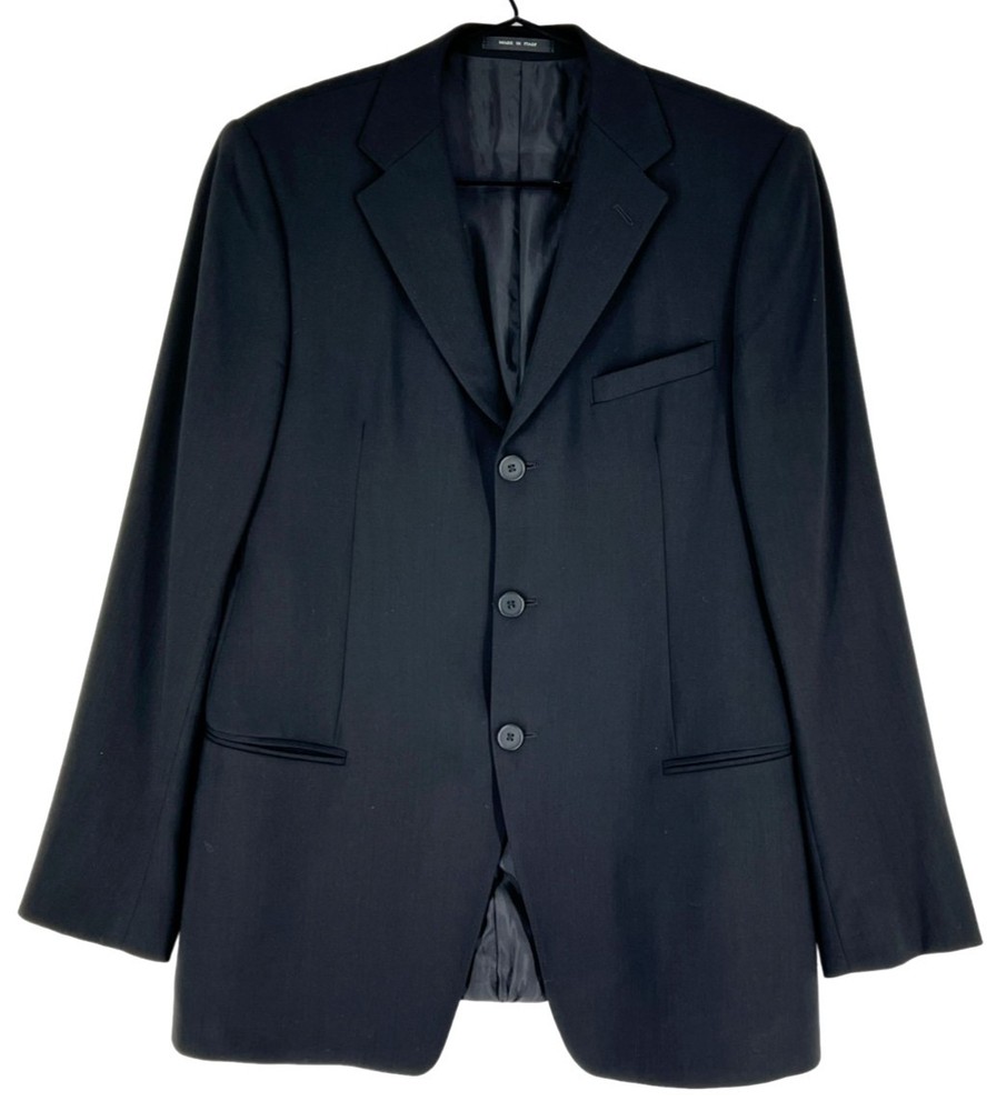 Vintage Emporio Armani Men Antinea Wool Blazer Jacket Size 52
