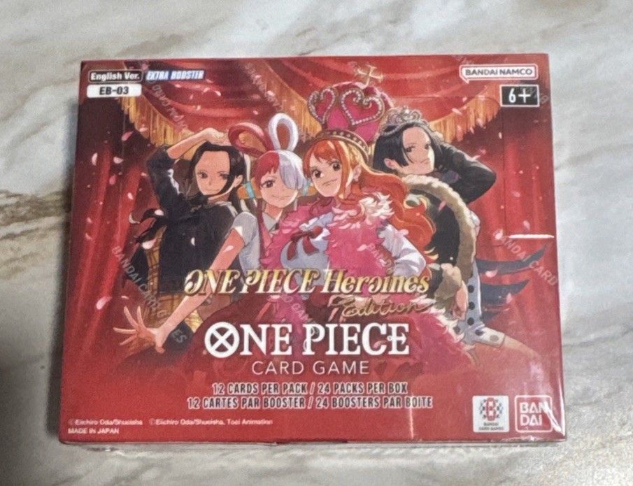One Piece TCG EB-03 Heroines Edition BOOSTER BOX Factory Sealed English