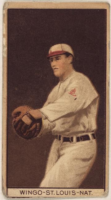 Photo:St. Louis Missouri Ivey Wingo Cardinals 1912 Baseball Card Portrait