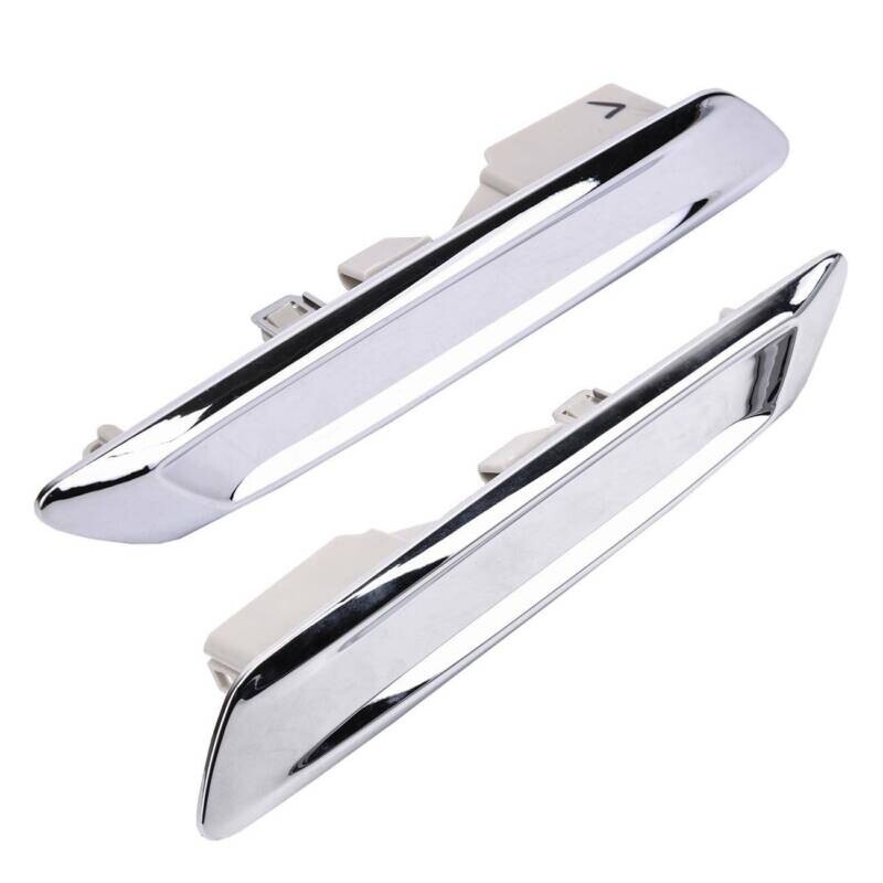 Front Left & Right Chrome Fender Trim Molding for BMW F10 F11 528i 535i