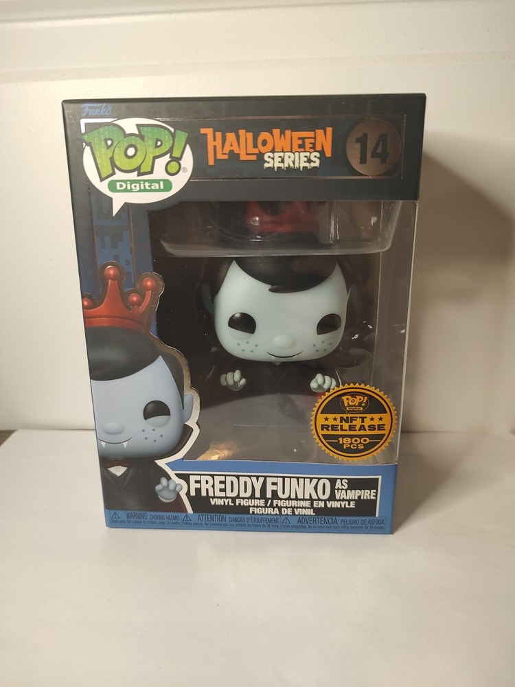Funko Digital Pop! Vinyl: Freddy Funko as Vampire Halloween Series #14