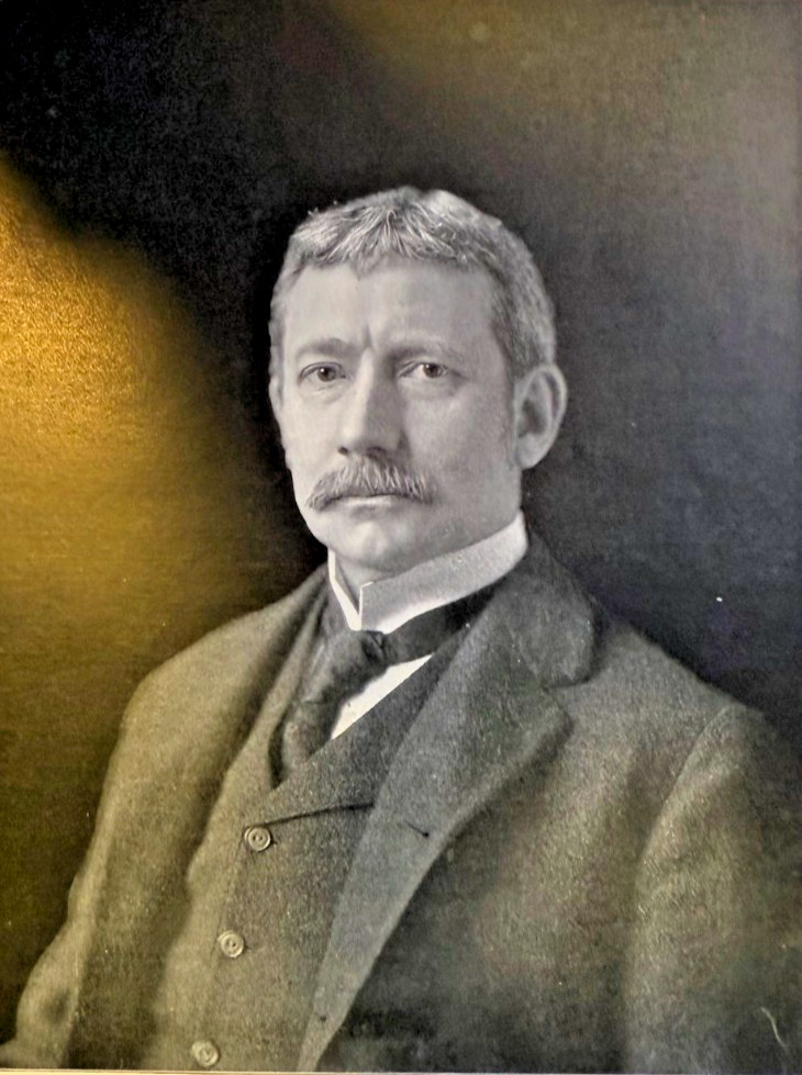 1902 Vintage Magazine Illustration Secretary of War Elihu Root