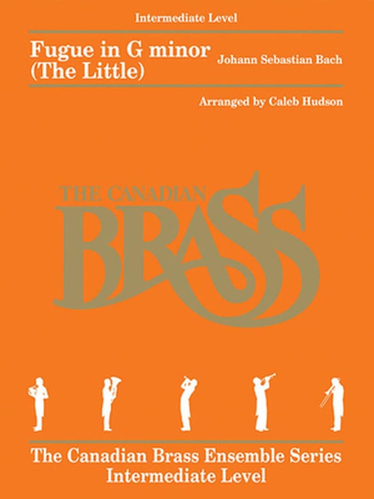 Fugue in G Minor (the Little): For Brass Quintet Intermediate Level (English) Pa