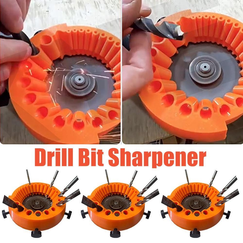 Drill Bit Sharpener, Power Drill Bit Grinding Attachment,  Old Drill Bit Grinder