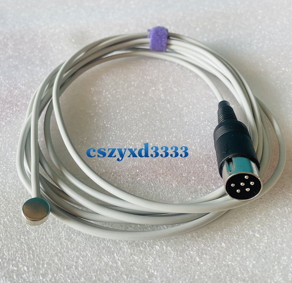 6Pin Skin Surface Temperature Sensor Probe For Drager RW82 Resuscitaire WBR82-1