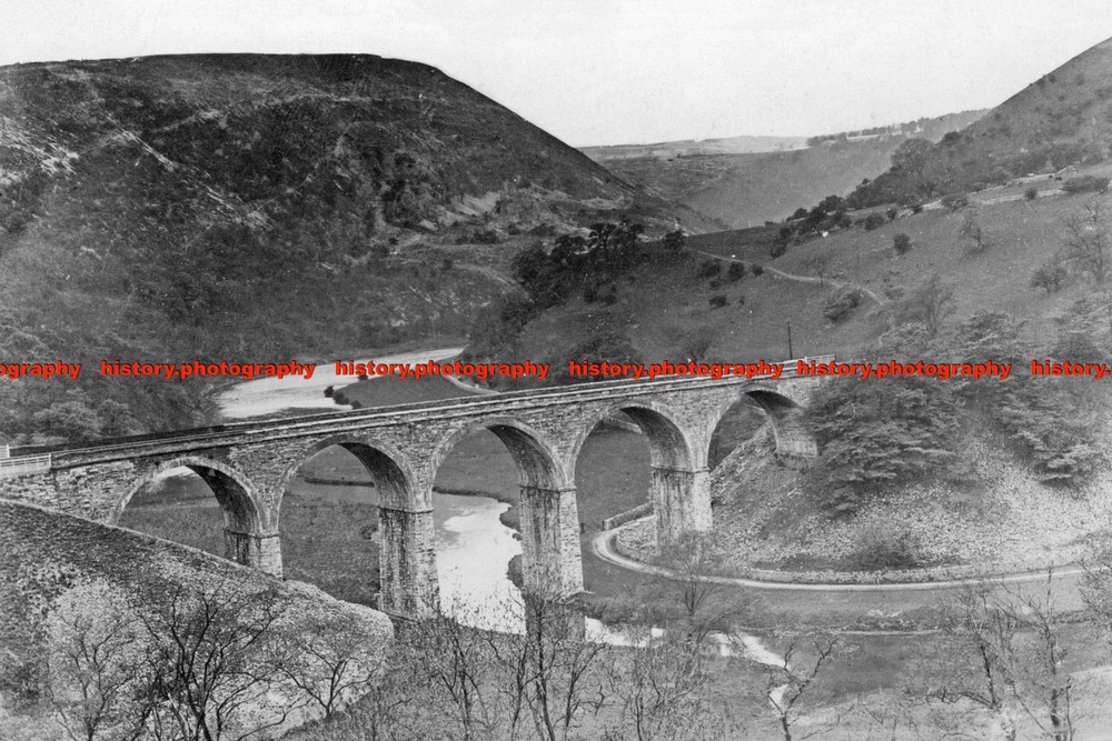 F005214 Monsal Dale Buxton Derbyshire England 1910