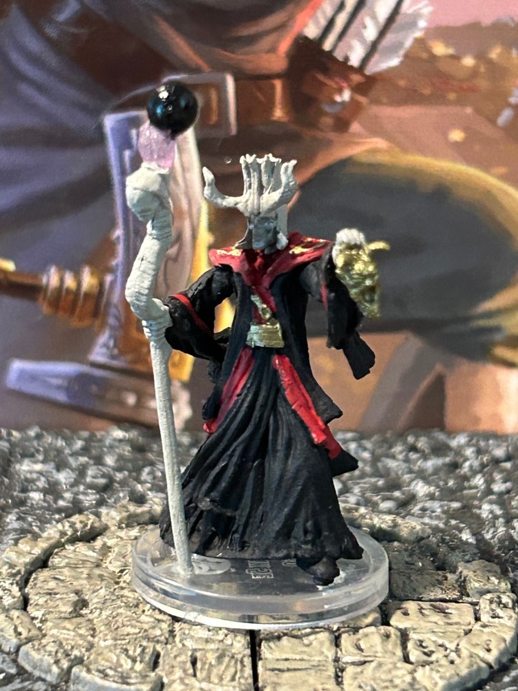 Acererak 5E D&D Miniature Dungeons Dragons 50th Anniversary lich 41 wizard tomb-image