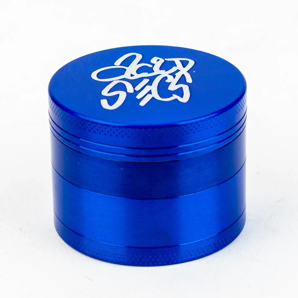 Acid Secs 4-Layers 50mm ROYAL BLUE Metal Herb Grinder with Kief Scraper-image