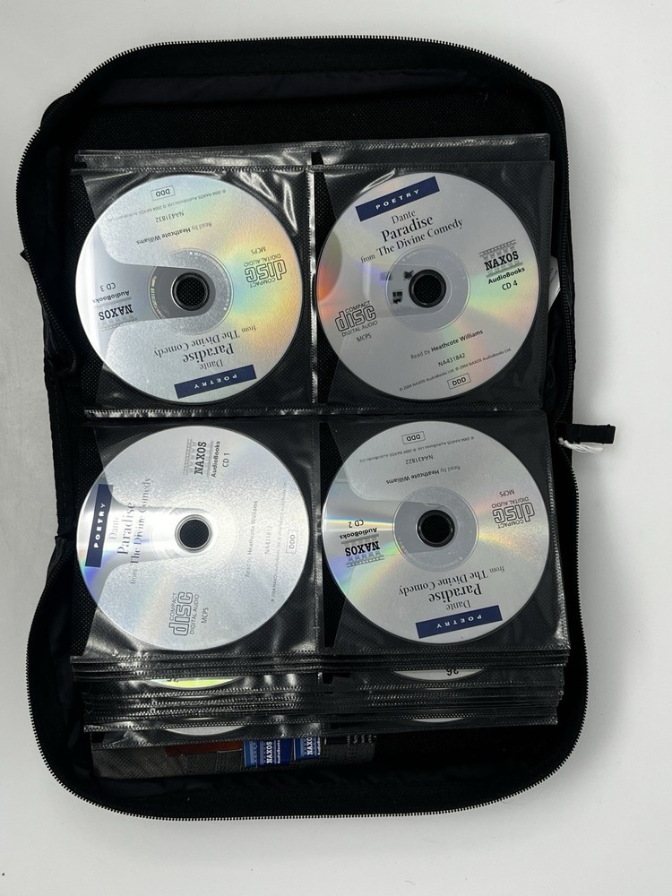 Lot of Classic & Religious Audiobooks on CD (Dante, St. Augustine, Bible)