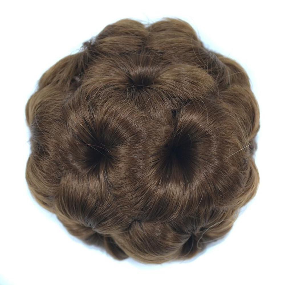 NNEIDS 12-Ball Flower Headband for Bridal Wigs Hair Accessory