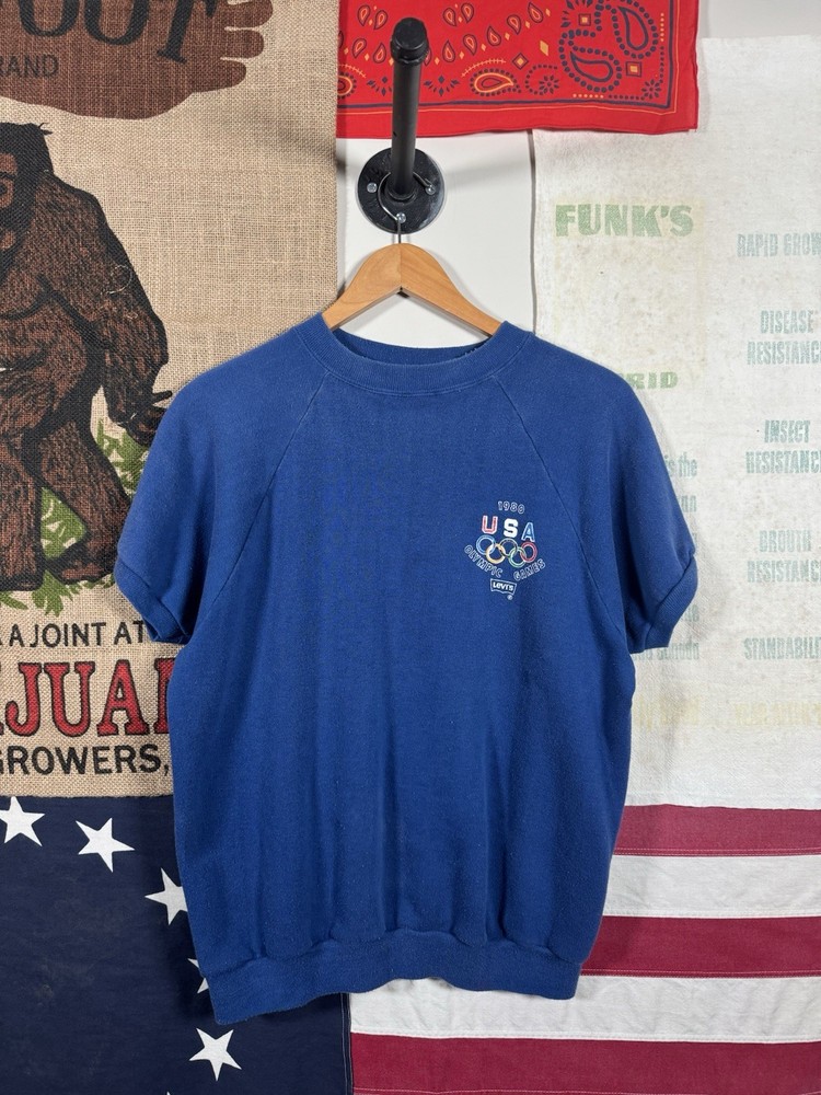 1980’s Olympic Levi’s Short Sleeve Crewneck