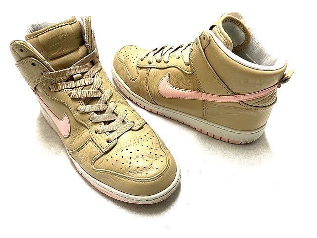 NIKE Men 9.0US 2013   Dunk Premium High Prm Hi Sp 624512-200 Linen Zoom Airl-224