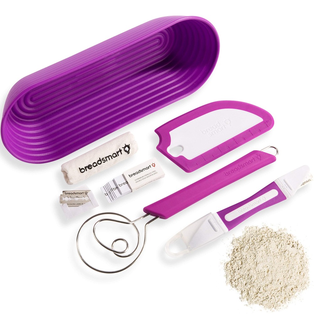 Artisan Bread Making Kit - 5PC Sourdough Bread Baking Supplies Set - Lame, Sc...