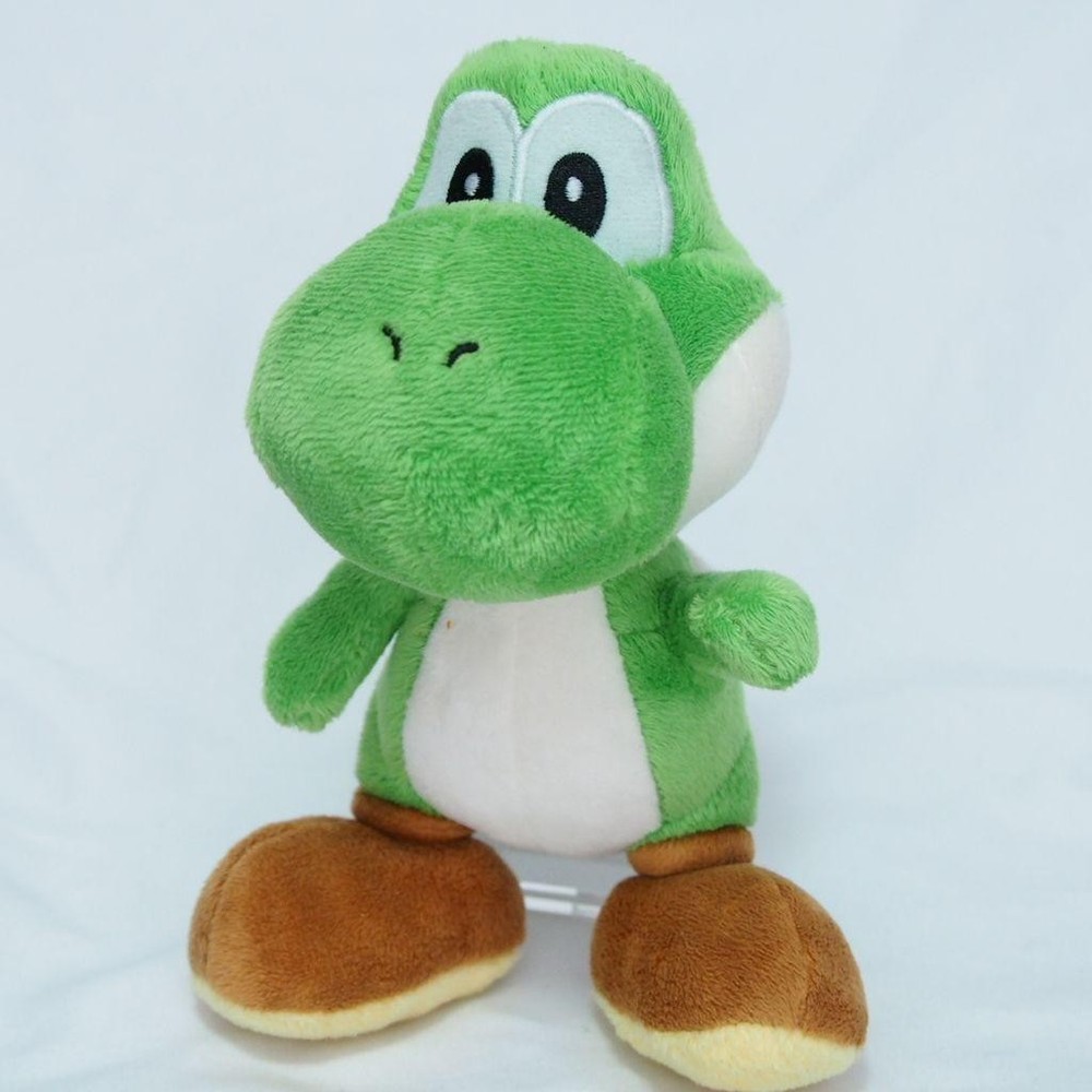 2003 Mario Party 5 Yoshi Plush Size S 7