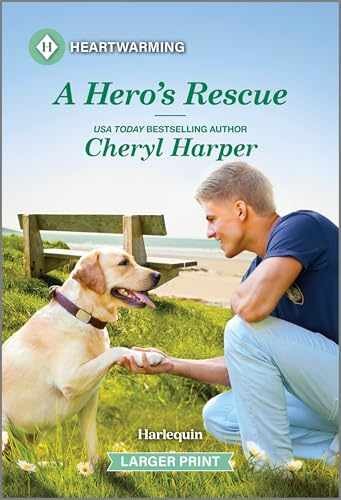 A Hero's Rescue: A Clean and Uplifting - Paperback, by Harper Cheryl - Very Good