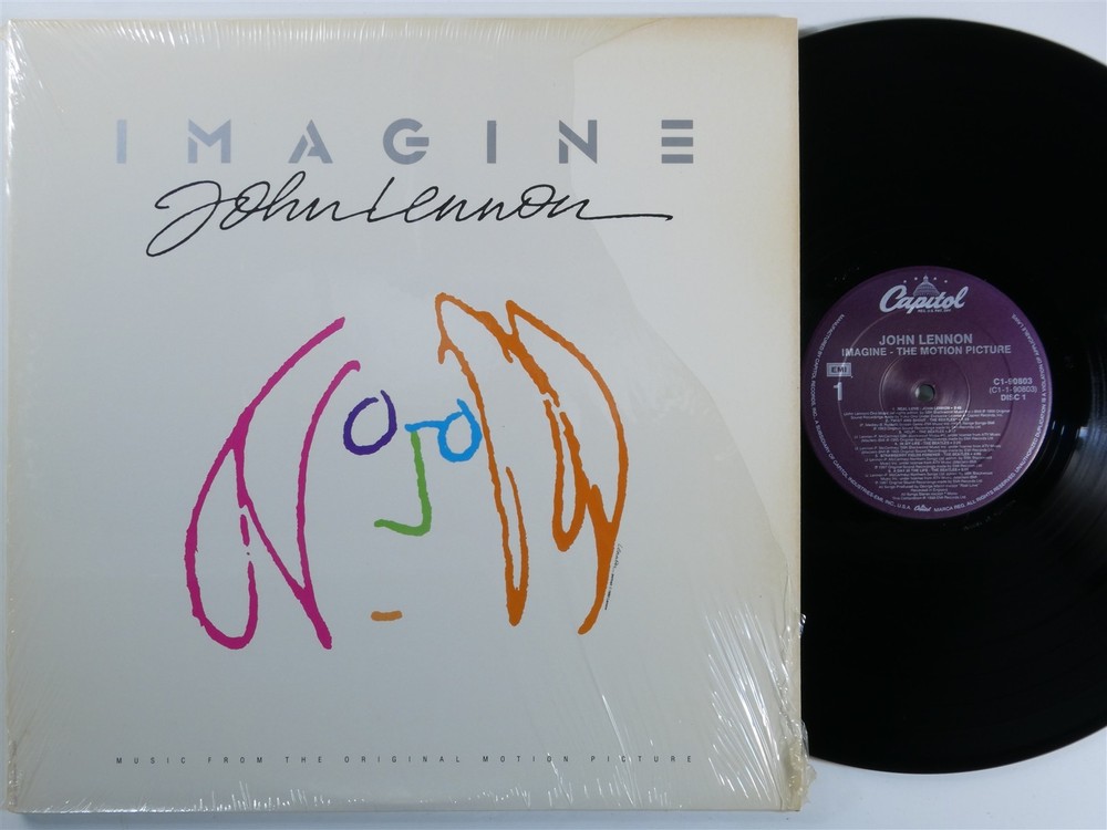 JOHN LENNON Imagine OST CAPITOL 2XLP VG+/VG++ gatefold f
