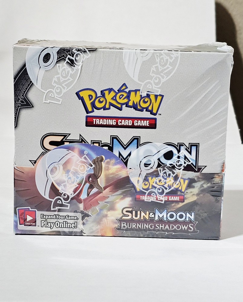 2017 Pokemon Sun & Moon Burning Shadows Factory Sealed Booster Box