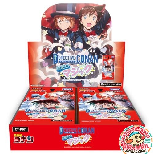 Takara Tomy Detective Conan TCG Case Booster 07 Magic Box fm Japan w/Tracking