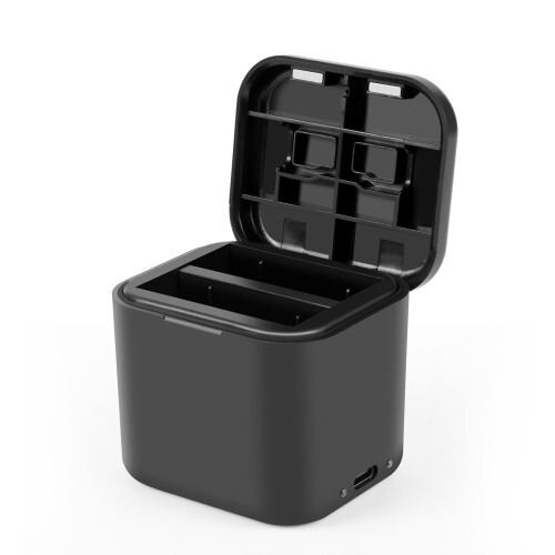 Battery Charging Box Charger Memory Card Storage Case for For Insta360 Ace Pro-image