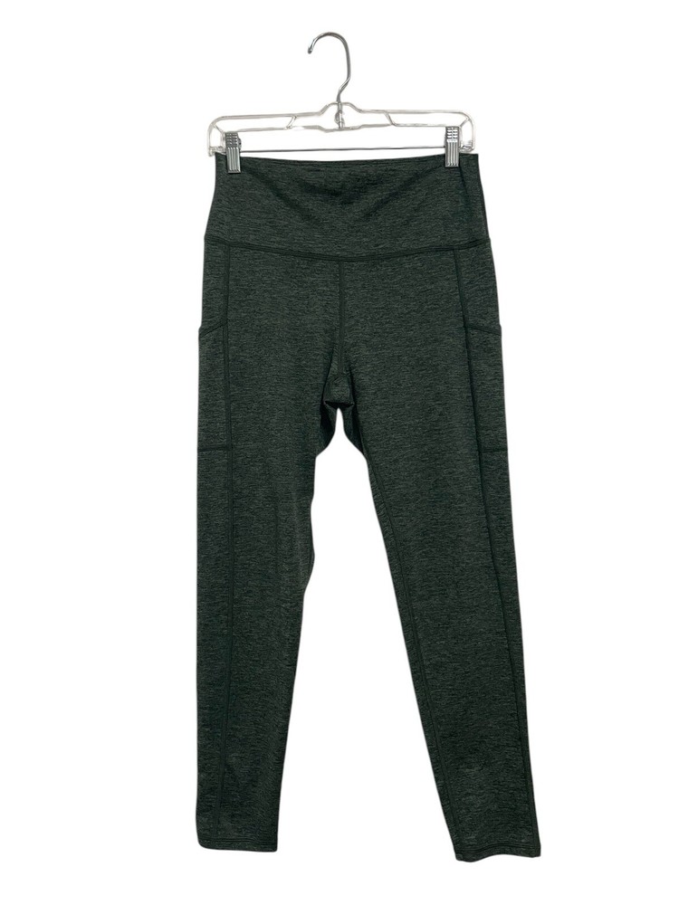 Aerie Heathered Green High Rise Yoga Leggings 27
